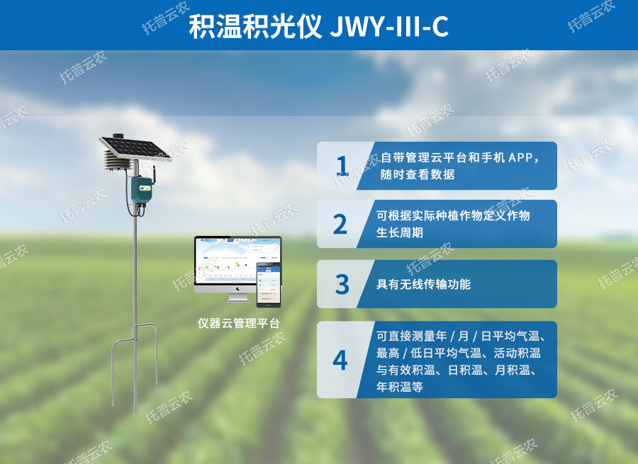 積溫積光儀設計亮點