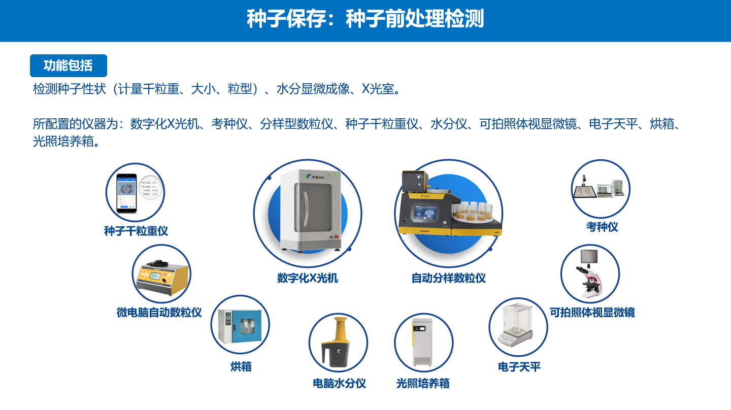 種質資源儀器種子保存前處理檢測儀器